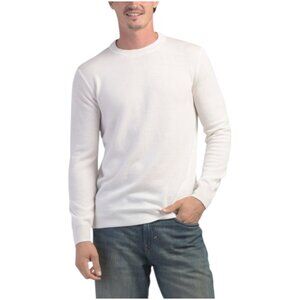 CHRISTIAN LACROIX Men's Extrafine Merino Wool Long Sleeve Crew Neck Sweater